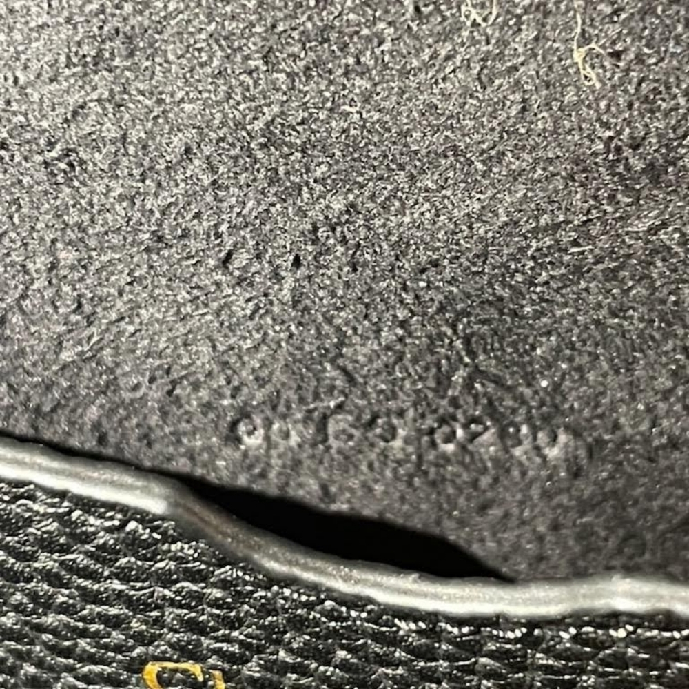 Authentic Dior Bobby Flap Bag Natural Black Grained Calfskin FREE AUTHENTICATION - Picture 12 of 16